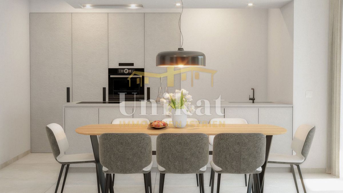 Nuova costruzione: bifamiliare con piscina